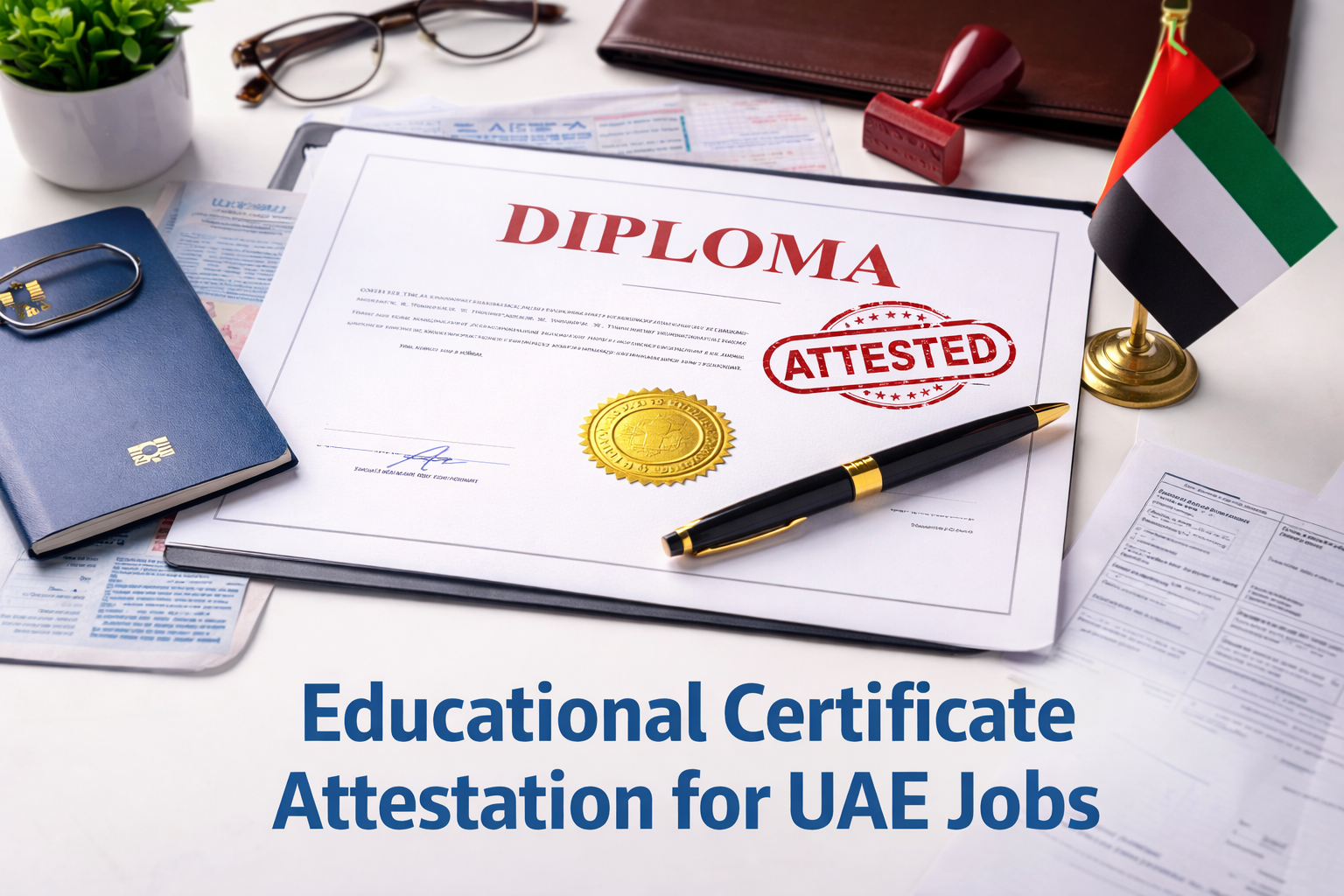 Education Certificate Attestation for UAE Jobs